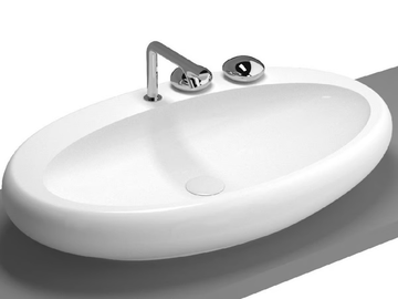 ISTANBUL - Countertop ceramic washbasin by VitrA Bathrooms - view 2